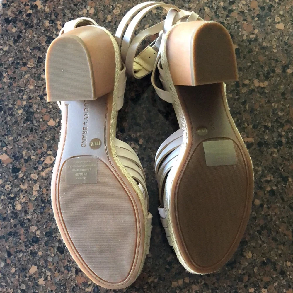 Lucky Brand Noxa Heeled Sandals - Picture 4 of 7